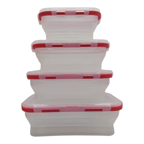 Retractable Lunch Box 4PC