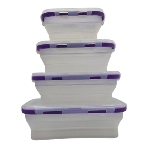 Retractable Lunch Box 4PC