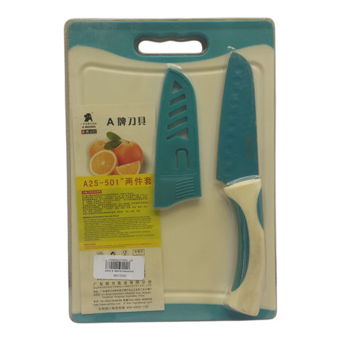 Chop Board with Knife