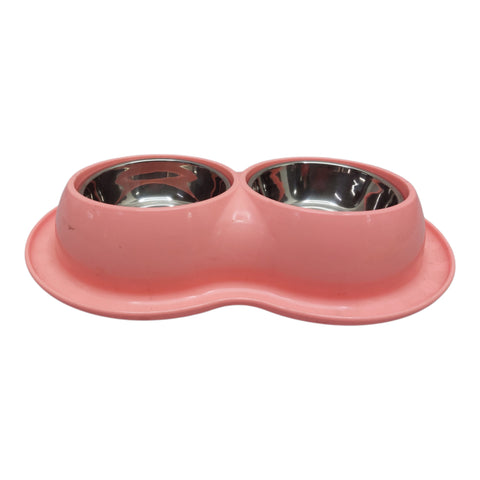 Pet Feeding Dual Bowls