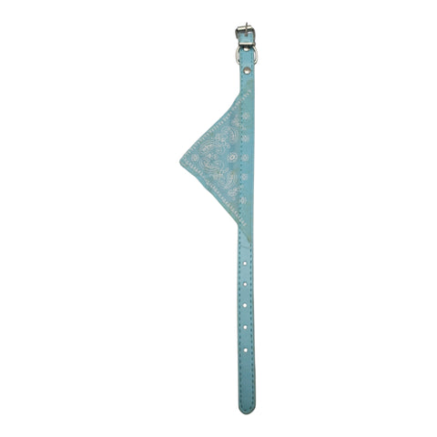 Pet Collar with attached Bandana