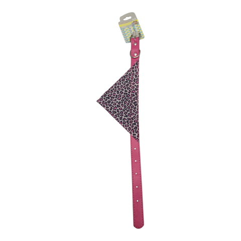 Pet Collar with attached Bandana