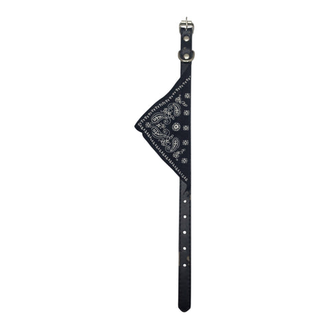 Pet Collar with attached Bandana