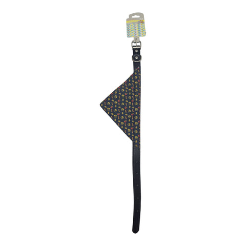 Pet Collar with attached Bandana