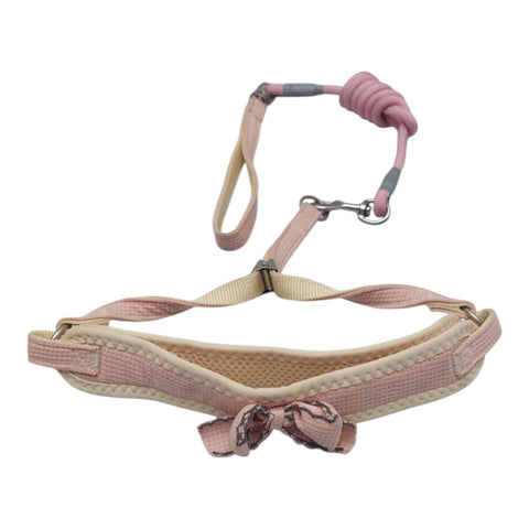 Dog Leash with Bow Detail