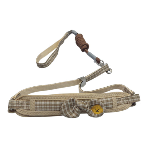 Dog Leash with Bow Detail