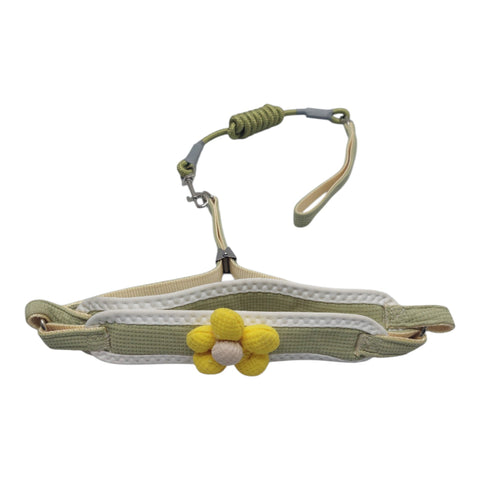 Dog Leash with Flower Detail