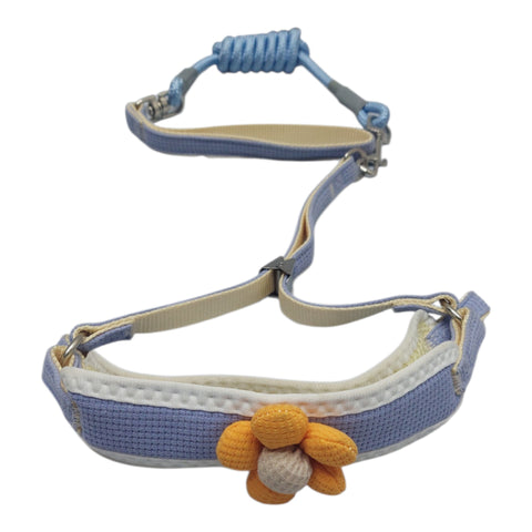 Dog Leash with Flower Detail