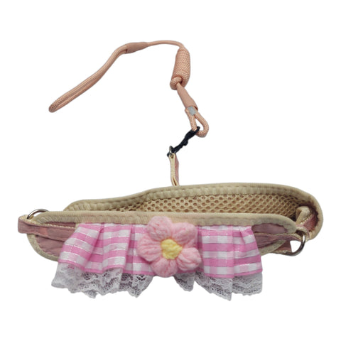 Dog Leash with Frill Colar Detail