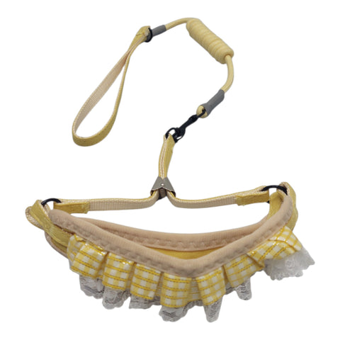 Dog Leash with Frill Colar Detail