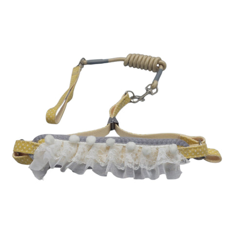 Dog Leash with Frill Colar Detail