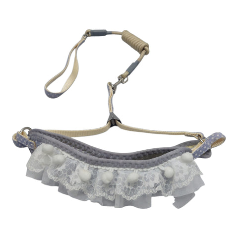 Dog Leash with Frill Colar Detail