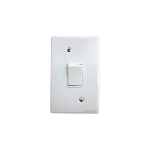 Redisson 1 Lever Steel Wall Switch