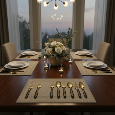 Placemat & Runner Set 7pcs set