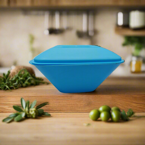 Olive Salad Bowl & Lid Prism 6 Liter