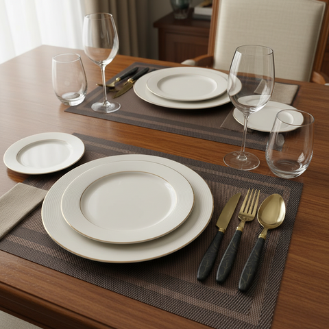 Placemat & Runner Set 7pcs set