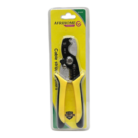 Cable stripper with Afrihome branding on a white background