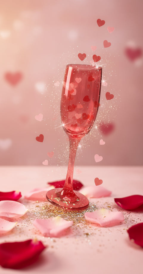 Elegant Champagne Glass 6 pcs Set