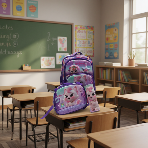 Power Up Backpack 3pcs Set