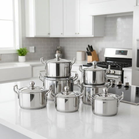 Tornado Aluminum Cookware Set 7pcs