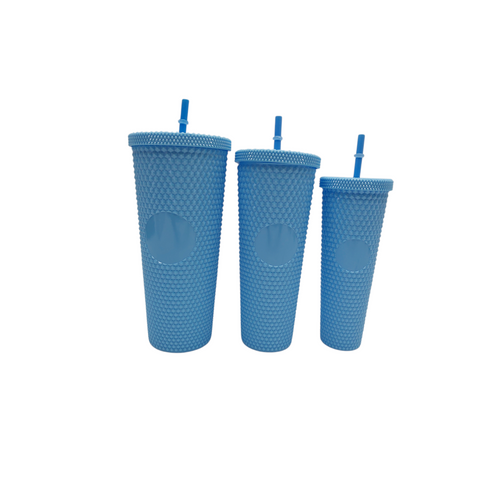Cup with Straw 3 Pcs