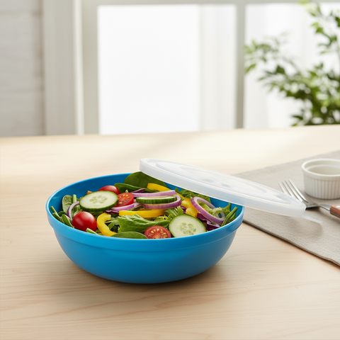 Olive Euro Bowl  & Lid 4 Liter