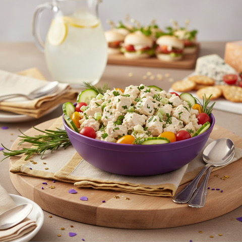 Olive Euro Bowl  & Lid 4 Liter