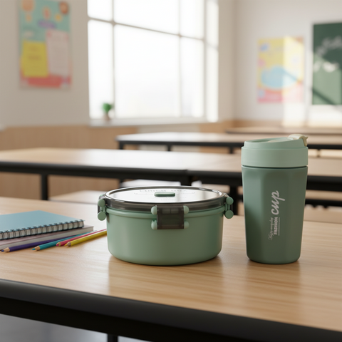 Lunchbox and Flask Set