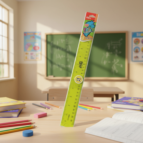 Deli Twist Me 30cm Flexible Ruler