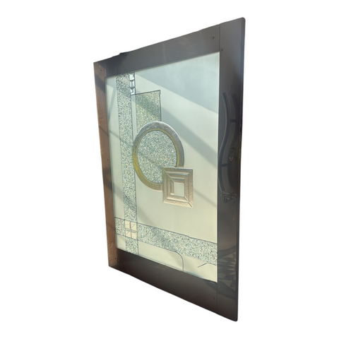 Custom Made Wooden and Glass Door