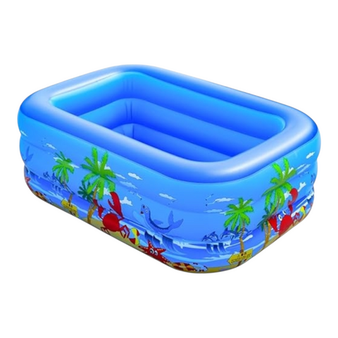 Inflatable Rectangular Kids Swimming Pool