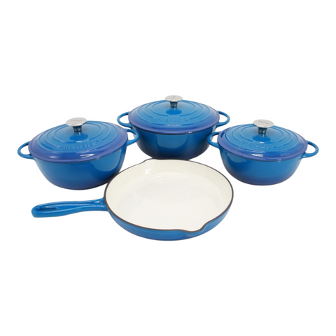 7 Piece Cast Iron Cookware Set