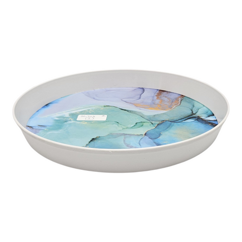 Designer Round Plastic Tray 40*40*4cm