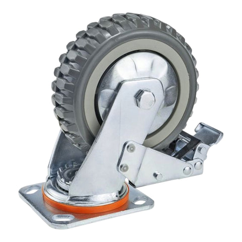 Heavy Duty RubberWheel Size 6
