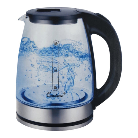Condere Cordless Electric Kettle Glass 2 L