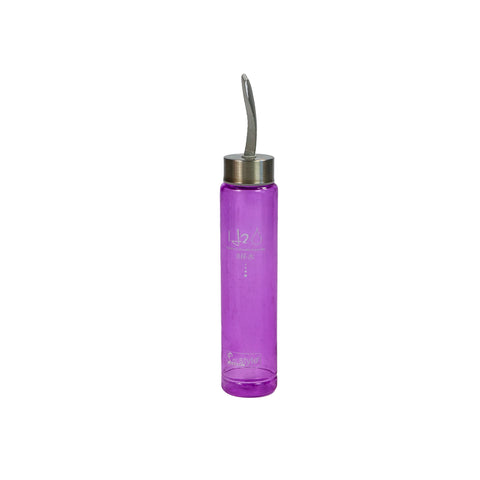 Plastic Water Bottle with Stainless Steel Cap 150ML