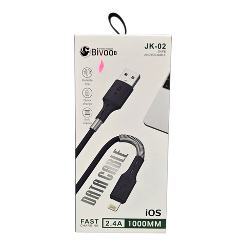Bivoob JK-02 iOS 2.4A Fast Charger Cable 1M