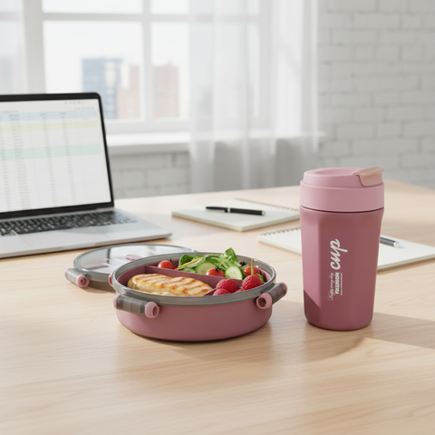 Lunchbox and Flask Set