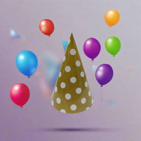 Paper Party Hats 10pcs