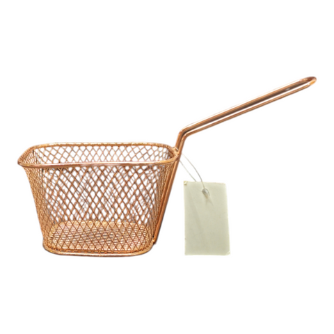 Mini Fry/ Serving Basket for Serving 8*10*5.5 cm.