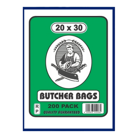 Butcher Bags 20x30 - 200s