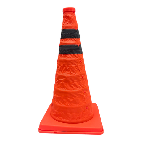 Traffic Cone Foldable Orange 18"