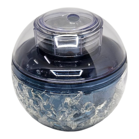 Acrylic Gel 12Oz Blush Glitter Party Ball Tumbler