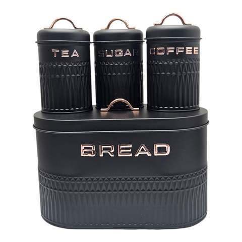 Bread Bin Set 4Pce
