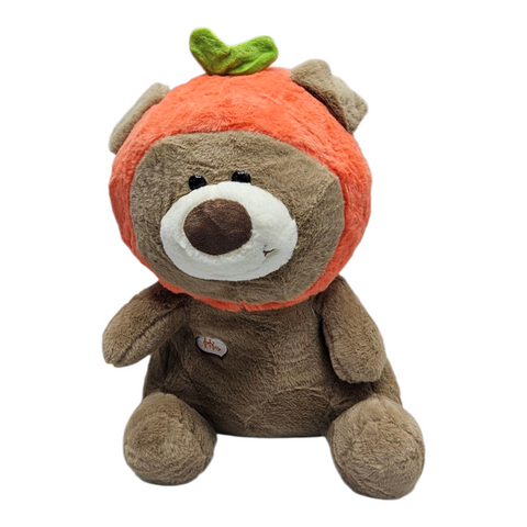 Baby Teddy Bear with Orange Cap