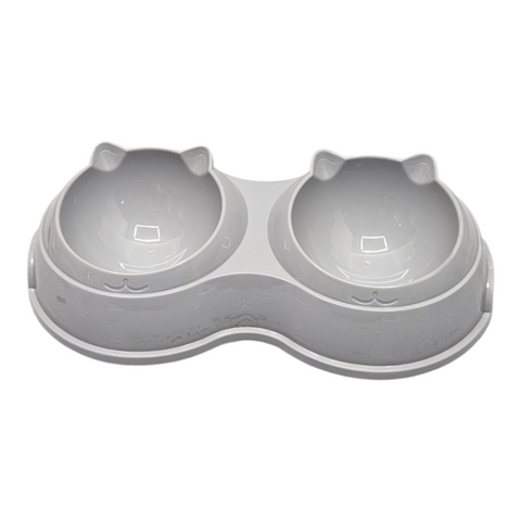 Double Pet Feeder FB19