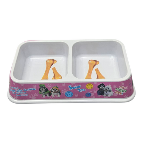 Double Pet Feeder FB76