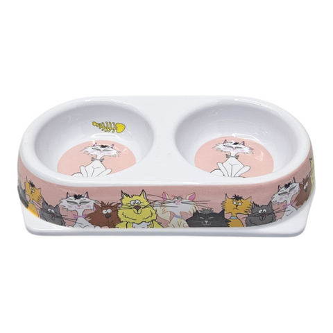 Double Pet Feeder FB77