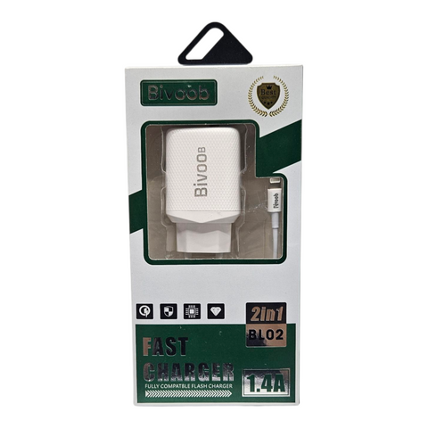 Bivoob 2-in-1 Fast Charger