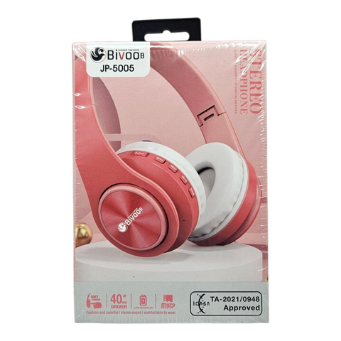 Bivoo JP-5005 Stereo Headphones.